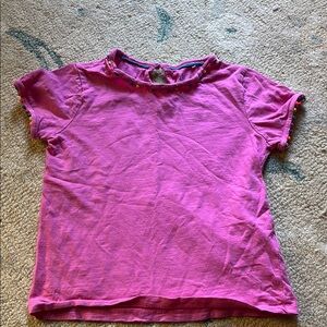 Boden Bright Pink Kids' Short Sleeve Tee